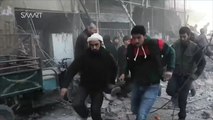 القصف الروسي يوقع عشرات القتلى بسوريا