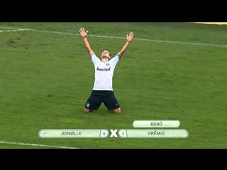 Gols - Brasileirão: Joinville 0 x 2 Grêmio