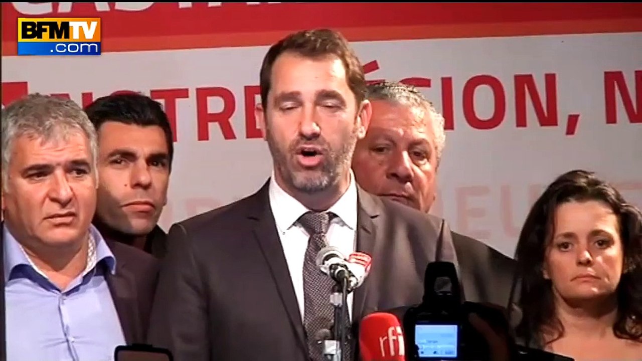 Régionales: en Paca, le socialiste Christophe Castaner se retire pour "faire barrage au FN"