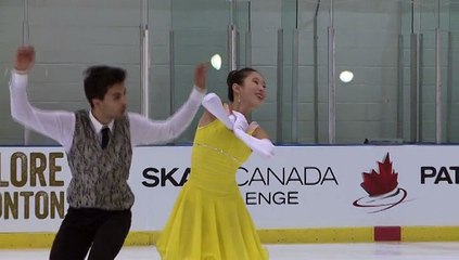 WU/MIRZAKHANI Junior Short Dance (2016 Challenge)