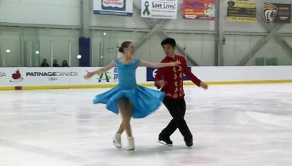 MARIER/WONG Junior Short Dance (2016 Challenge)