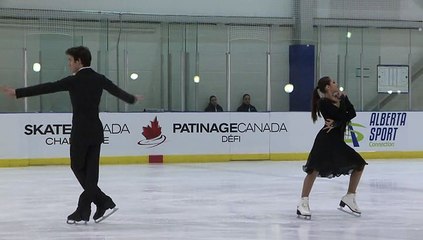 HOWLAND/MALETTE-PAQUETTE Junior Short Dance (2016 Challenge)