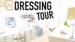 Dressing Tour & Rangement makeup + Astuces!