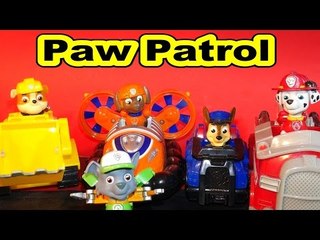 Download Video: Paw Patrol Review of Rubble, Rocky, Marshall, Zuma, and Chase