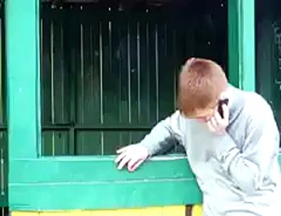 Boy Get Scared By His Friend