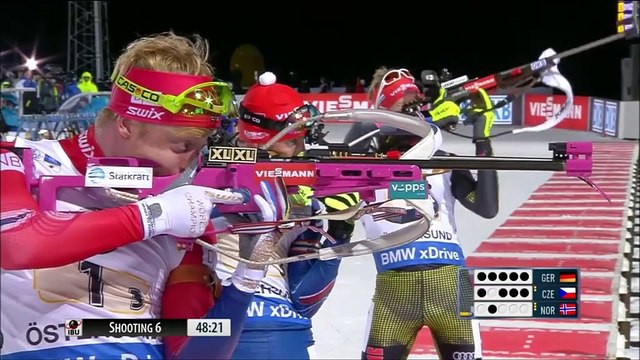 CdM biahlon, Östersund (étape 1), relais mixte, 29 nov 2015 (les relais masculins)