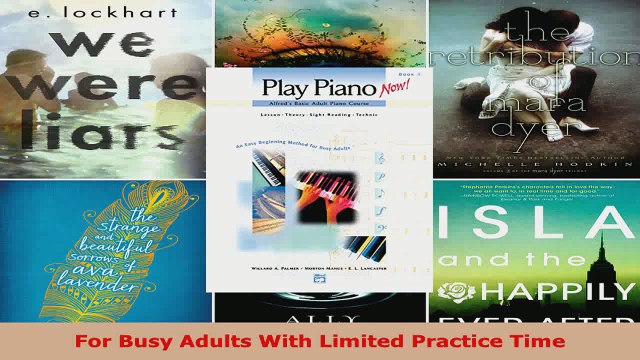 Read Play Piano Now Alfreds Basic Adult Piano Course Lesson Theory Sight reading PDF Online