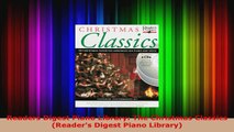 Read  Readers Digest Piano Library The Christmas Classics Readers Digest Piano Library PDF Free