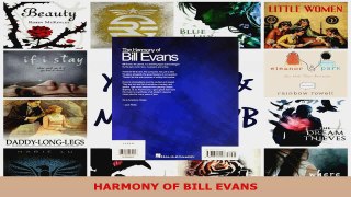 Read  HARMONY OF BILL EVANS PDF Free