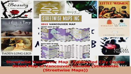 PDF Download  Streetwise Vancouver Map  Laminated City Center Street Map of Vancouver Canada Read Online