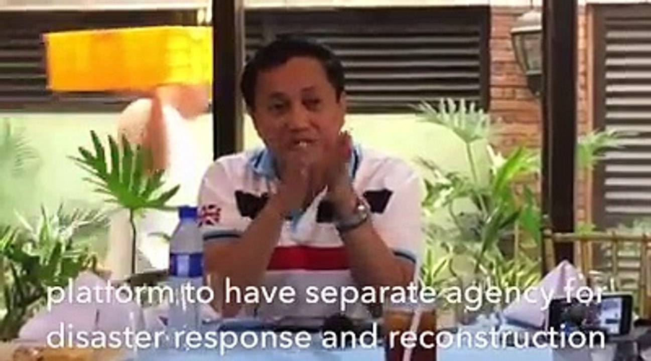 Interview with Francis Tolentino