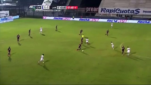 Gol de Di Renzo. Gimnasia 1 - Lanús 2. Liguilla Pre Sudamericana 2015. FPT.