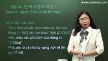 Vui Học Hội Thoại Tiếng Hàn - Bài 05 - Cách hỏi quốc tịch