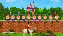 Humpty Dumpty Nursery Rhyme | 3D Animation English Rhymes For Children | Baby Rhymes