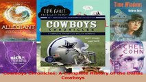 Read  Cowboys Chronicles A Complete History of the Dallas Cowboys Ebook Free