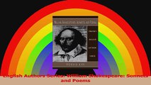 English Authors Series William Shakespeare Sonnets and Poems PDF
