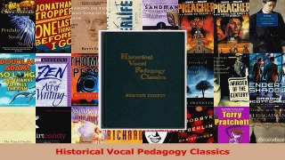 PDF Download  Historical Vocal Pedagogy Classics PDF Online