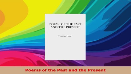 Poems of the Past and the Present Read Online