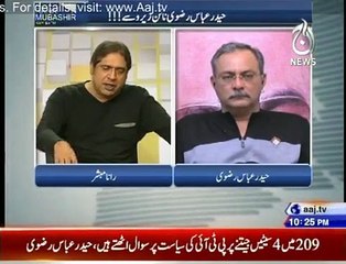 Aaj Rana Mubashir Kay Sath - 6th December 2015
