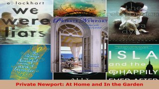 Read  Private Newport At Home and In the Garden Ebook Free
