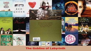Read  The Goblins of Labyrinth Ebook Free
