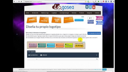 Como crear logos online gratis en http://Logosea.com .