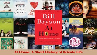 Read  At Home A Short History of Private Life Ebook Free