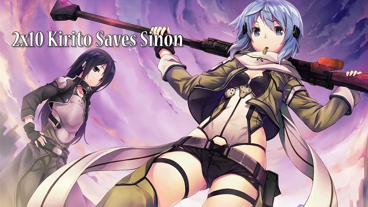Kirito Saves Sinon [English] [HD]