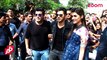 'Dilwale', Varun Dhawan & Kriti Sanon reach a college for promotions - Bollywood News