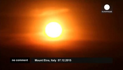 Dawn breaks over world’s most active volcano