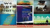 MedicalSurgical Nursing Clinical Management for Continuity of Care PDF