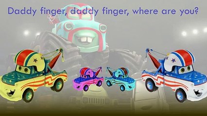 Monster Mater Finger Family/Nursery Rhymes [Dancing Kids TV]