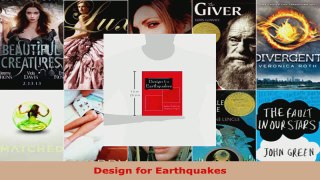 Read  Design for Earthquakes Ebook Free