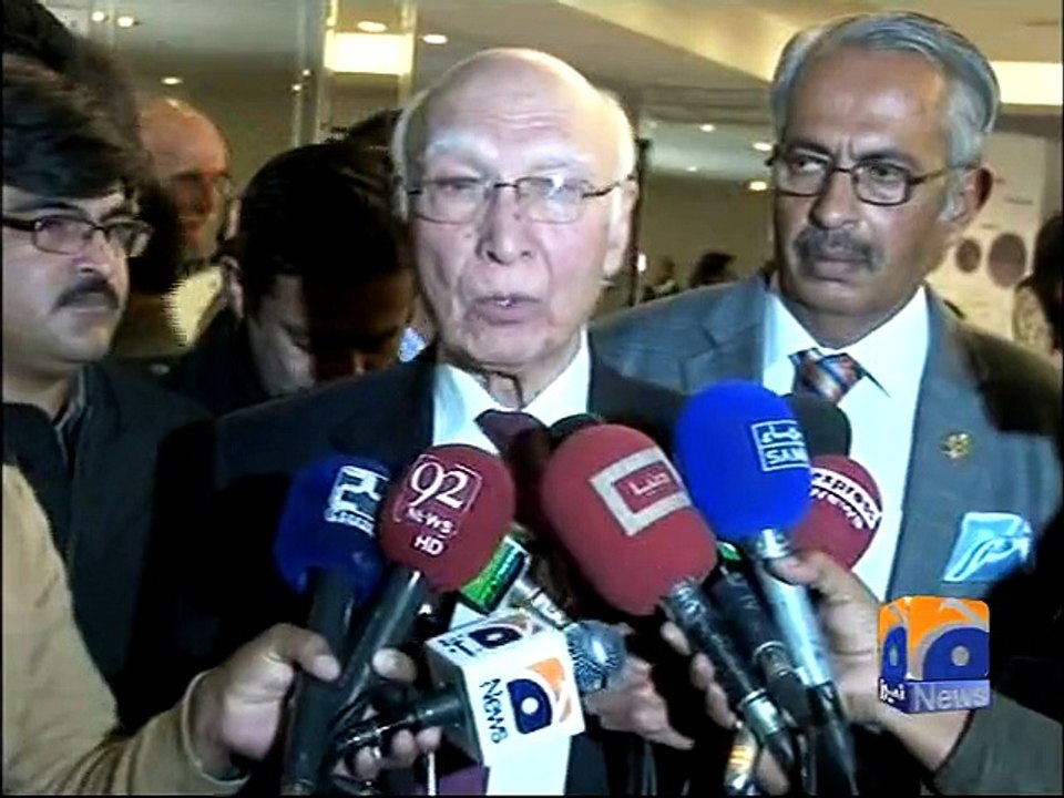 Indian FM Swaraj to arrive on Tuesday: Sartaj