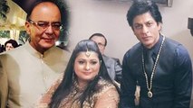 Shahrukh Khan Attends Arun Jaitley’s Daughter Sangeet Ceremony