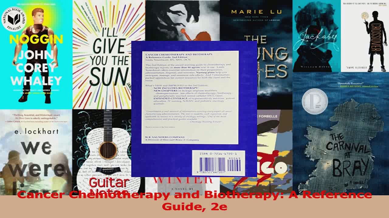 Cancer Chemotherapy and Biotherapy A Reference Guide 2e PDF