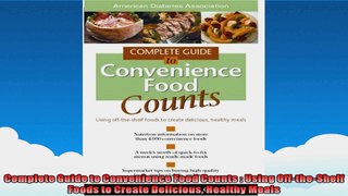 Complete Guide to Convenience Food Counts  Using OfftheShelf Foods to Create Delicious
