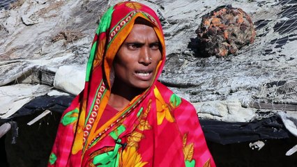 Bangladesh island losing battle to stem climate tide