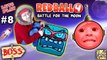 Chase & Dad play REDBALL 4! Battle for the Moon BOSS BATTLE! Levels 56 - 60 (Part 8 Gamepl