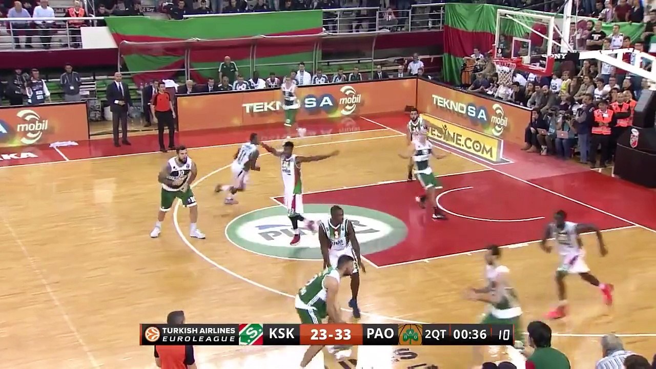 Highlights: Pinar Karsiyaka Izmir-Panathinaikos Athens