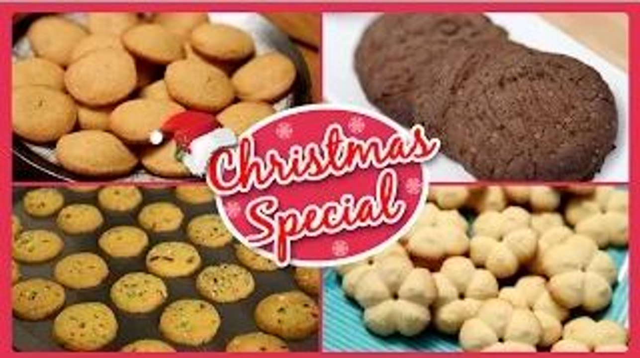 Christmas Special Recipes | Cookies and Biscuits | Quick & Easy To Make Baking Recipes