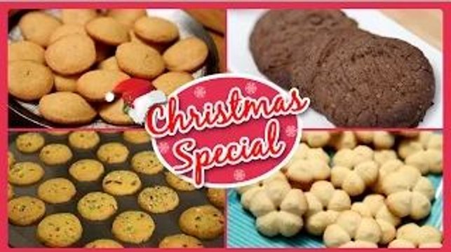 Christmas Special Recipes | Cookies and Biscuits | Quick & Easy To Make Baking Recipes