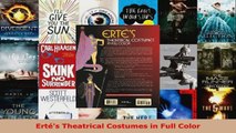 Download  Ertés Theatrical Costumes in Full Color PDF Free