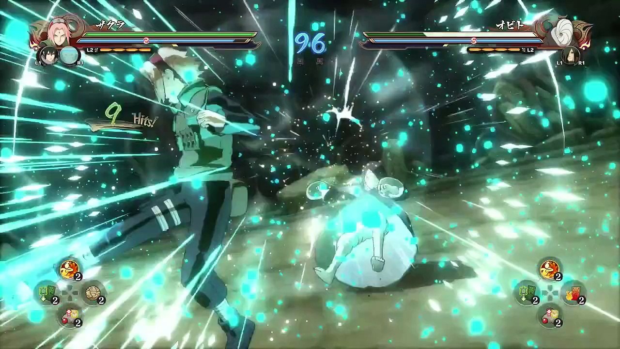 Naruto Shippuden : Ultimate Ninja Storm 4  (XBOXONE) - Naruto, Sasuke et Sakura vs Obito