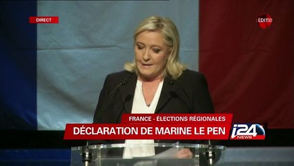 "Nous avons vocation à réaliser l'unité nationale dont le pays a besoin" M.Le Pen