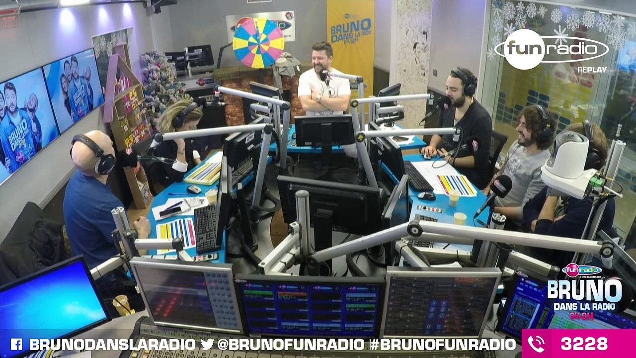 Eric et Quentin co-animent #BrunoFunRadio (07/12/2015) - Best Of en Images de Bruno dans la Radio