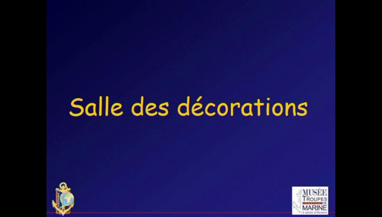 Musée des Troupes de marine - Salle des décorations