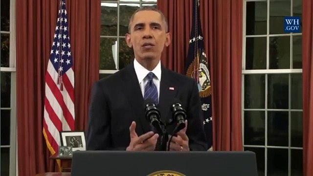 President Obama Full Oval Office Speech Address to the Nation