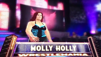 WWE 2K14 Wrestlemania XX Molly Holly Vs Victoria