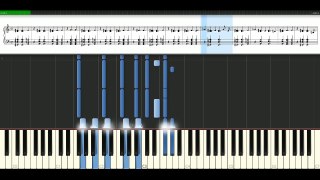 Radiohead - Pyramid song [Piano Tutorial] Synthesia